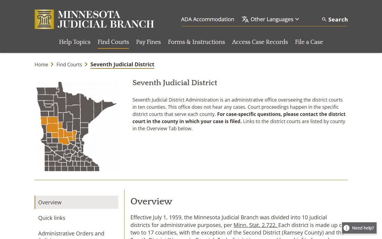 Clay County Family Court Records - Seventh Judicial District