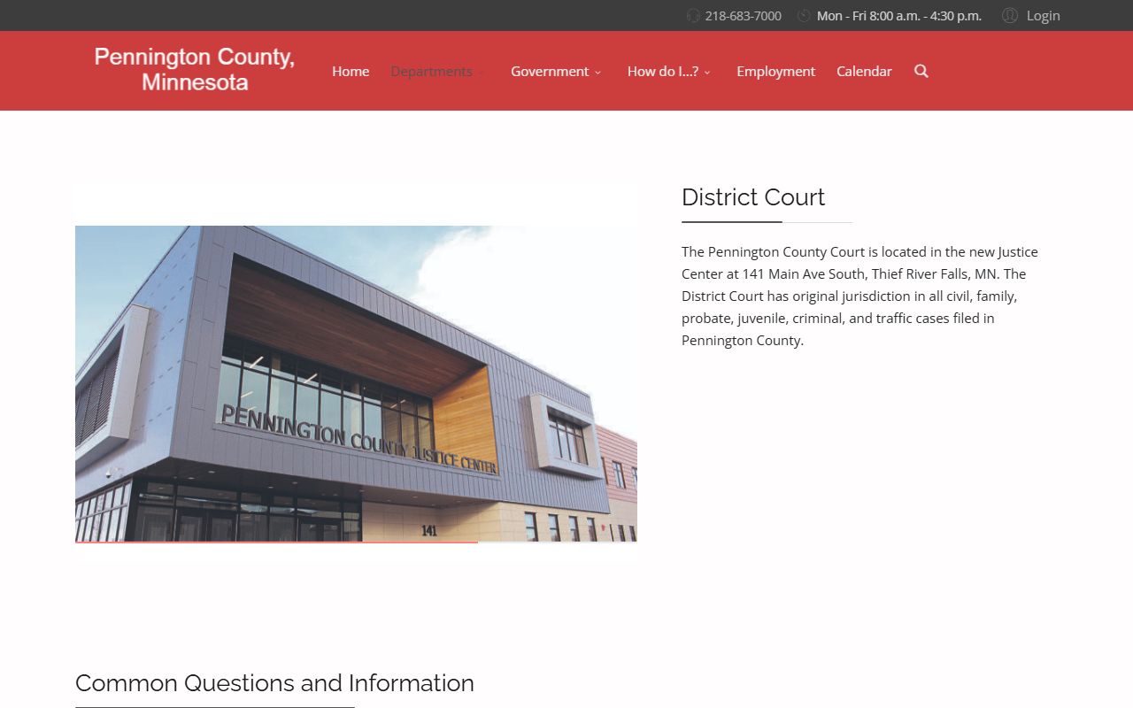 Pennington County Family Court Records